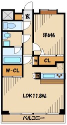 プリムヴェールの物件間取画像